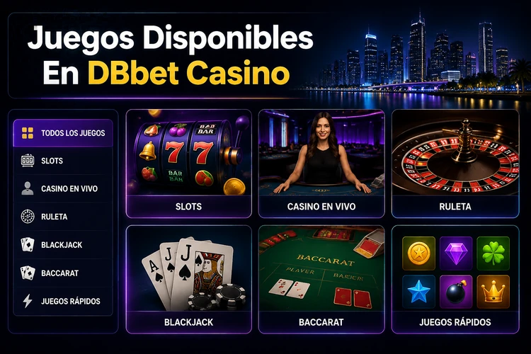 Juegos Disponibles En DBbet Casino